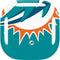 NFL Miami Dolphins Large Logo Galaxy Buds Live Skin